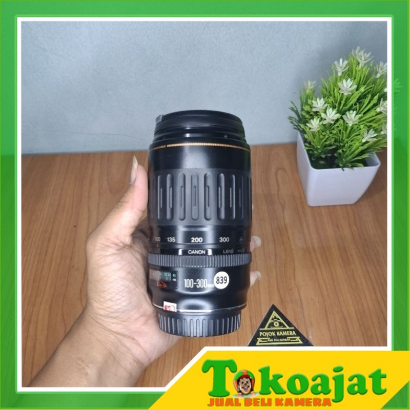 LENSA TELE CANON 100-300MM ULTRASONIC LENSA TELLE CANON