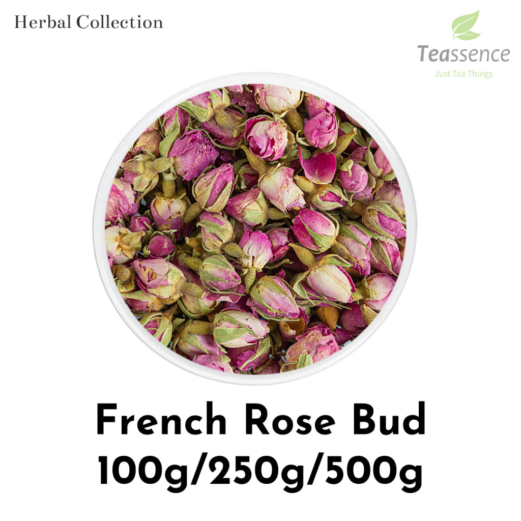 

French Rose Bud / Pink Rose Bud 100g/250g/500g Purple Rose Bud / Teh Wangi / Teh Bunga /Teh Sehat