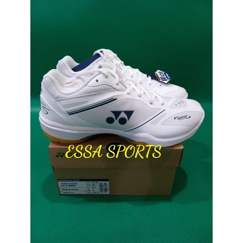 SEPATU BADMINTON YONEX POWER CUSHION SHB 65 Z4 SHB Z4 WIDE WHITE ORIGINAL