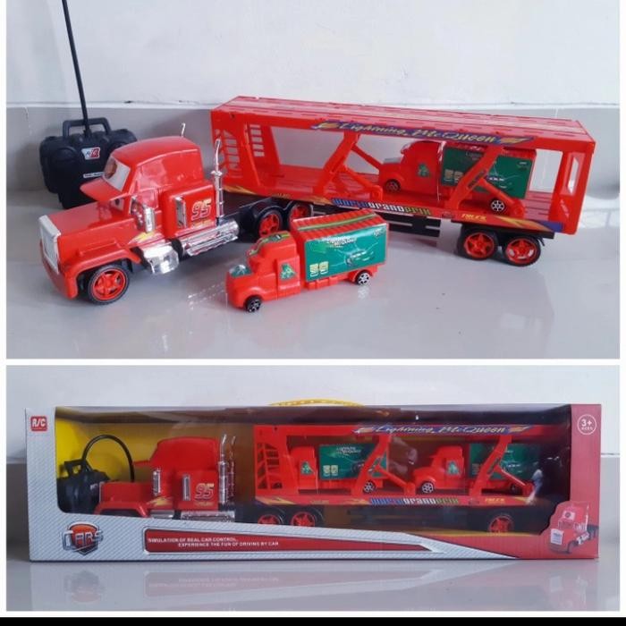 Project Bundo Mainan Cars Truk Hauler Remote Control Rc Car Mobil Truck Trailer Anak Murah
