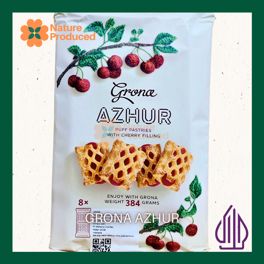 

[Grona] Azhur Puff Pastries with Cherry Filling – Puff Pastry Renyah Isi Selai Cherry