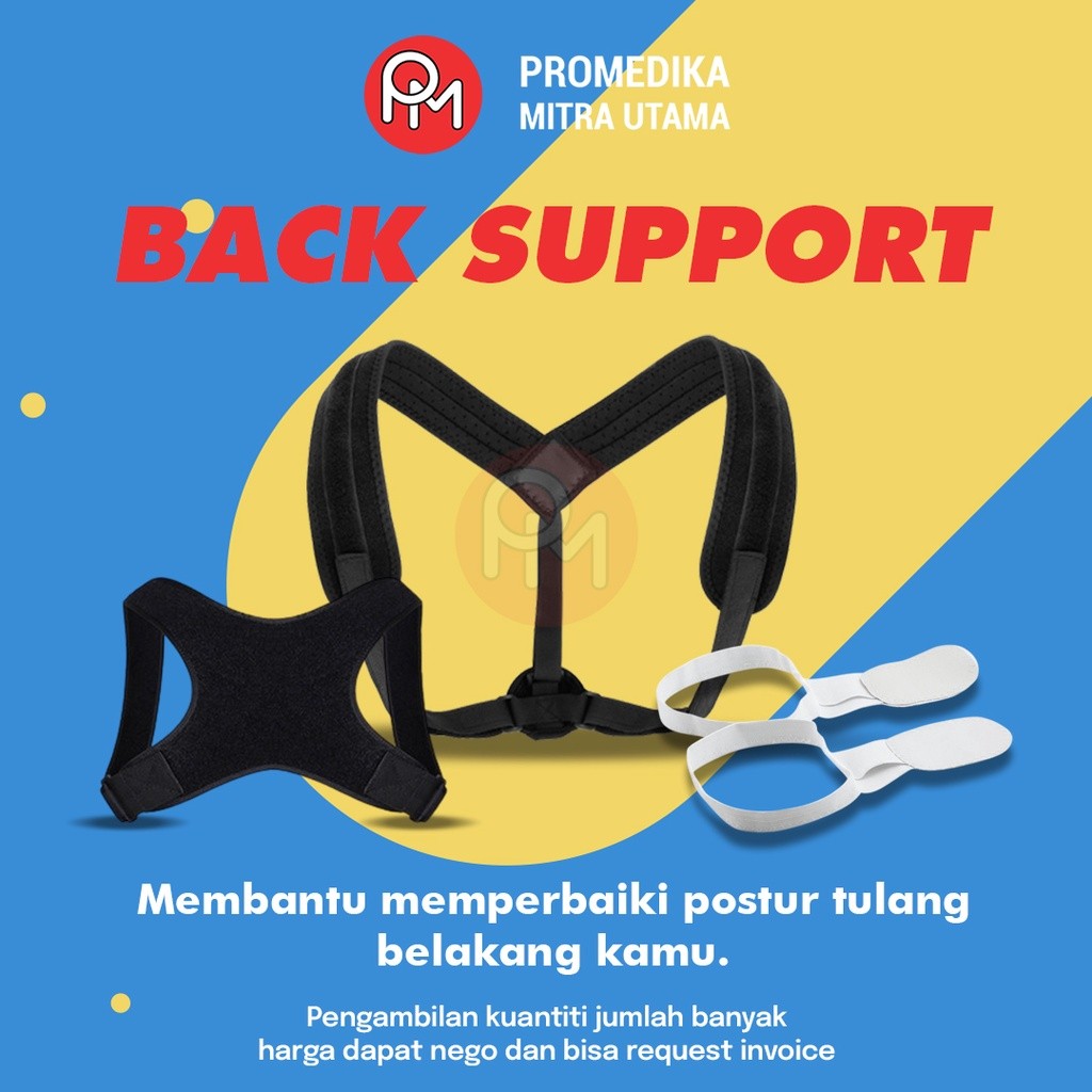 Penyangga punggung back posture corrector
