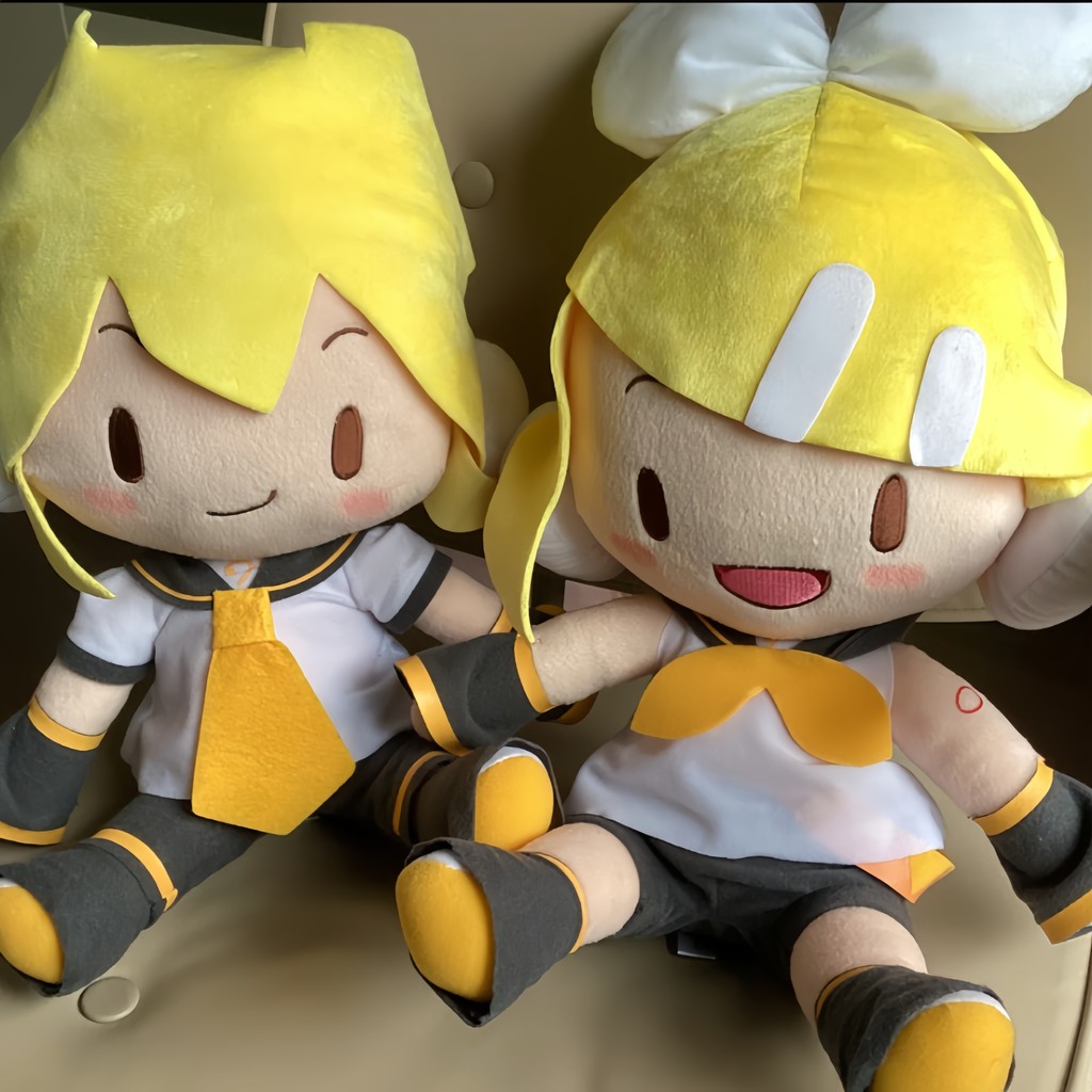 Anime Original Miku Plush Toys Preciality Collection SEGA Hatsune Miku Kagamine Len Stuffed Dolls To