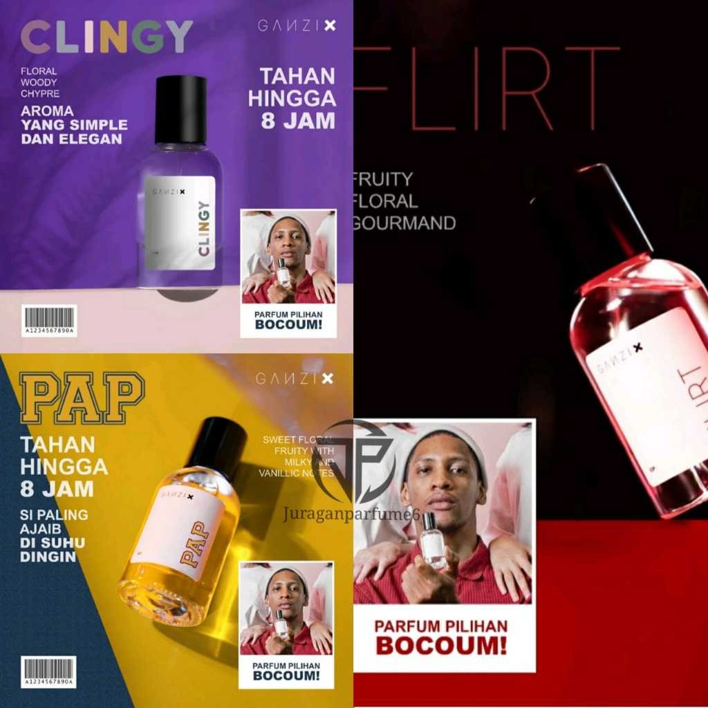 Terlaris No.1 Ganzi.X Parfum | Parfum Unisex 30ml