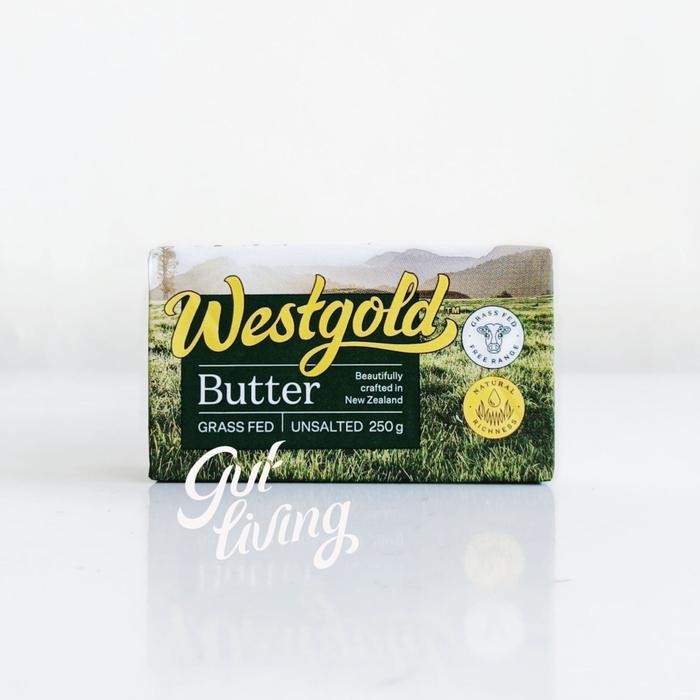 

Butter Westgold Halal Mentega Grassfed New Zealand Salted Unsalted - Unsalted 250gr