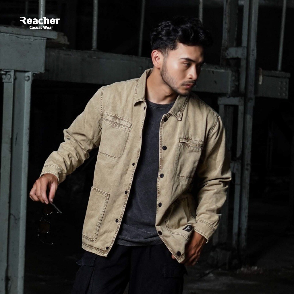 Reacher - Jacket - Arles - Premium Antique Wash Jacket