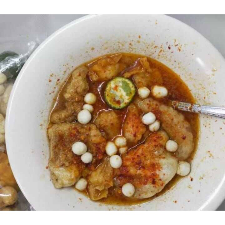 

Cuanki instan kumplit enak gurih dan nikmat kemasan satuan tinggal seduh