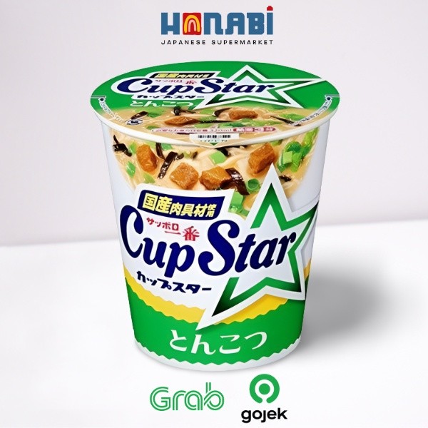 

Sapporo Ichiban Cup Star Tonkotsu Ramen 77gr - Mie Rasa Kaldu Babi Made In Japan
