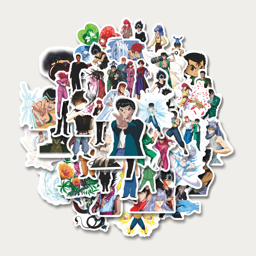 

Sticker Pack Sticker Anime Yu Yu Hakusho Sticker | Sticker TUMBLR | Stiker LAPTOP KOPER HELM