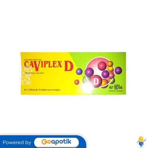 Caviplex D Box Isi 30 Tablet