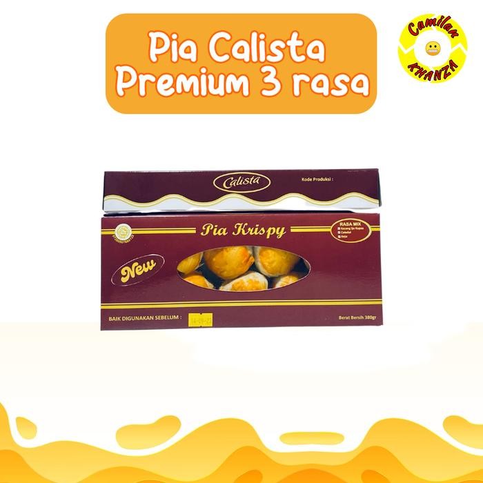 

Pia Kering PREMIUM Rasa COKLAT KEJU KACANG IJO KUPAS isi 10 Pcs Food Frozen
