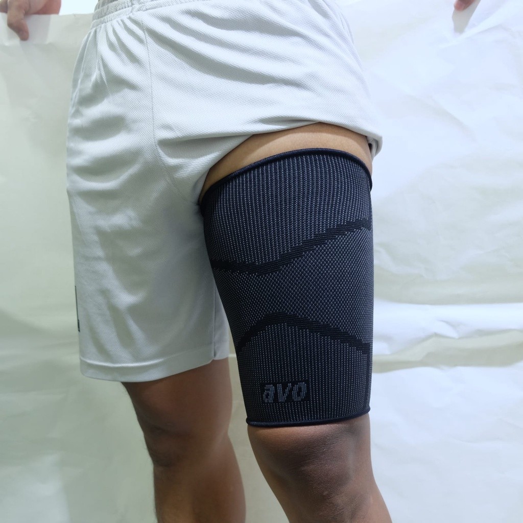 AVO Thigh Support Deker Paha Olahraga – Sepak Bola Futsal Gym Fitness Lari