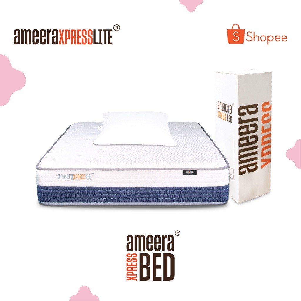 Kasur Springbed AMEERA Express Lite ukuran 100x200 (Super Single Size)