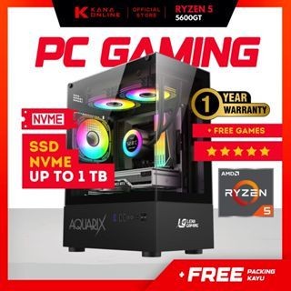 PC Gaming Ryzen 5 5600GT RAM 64GB SSD 1 TERA HDD 500GBCO