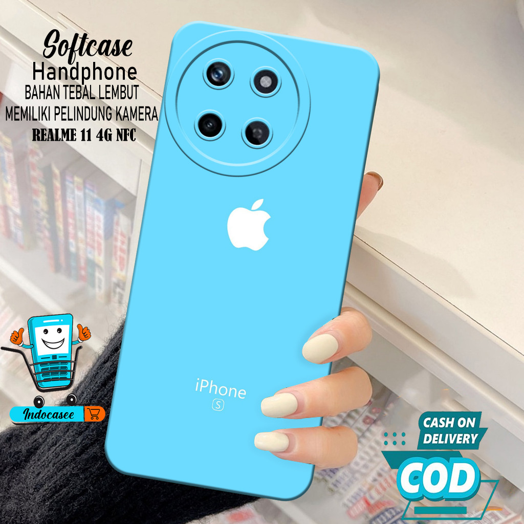 Case Hp REALME 11 4G NFC 2023 - Softcase REALME 11 4G NFC 2023 Terbaru - Casing REALME 11 4G NFC 202