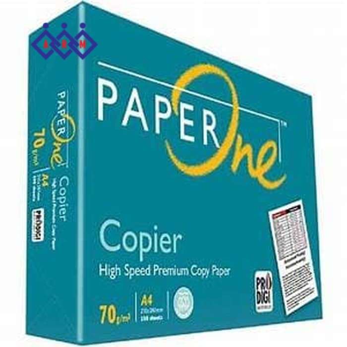 

PAPER ONE KERTAS HVS 75GR A4 F4 KUARTO/ KERTAS FOTOCOPY / KERTAS PRINT / 75 A4 / 75 FOLIO / QTO Best Seller