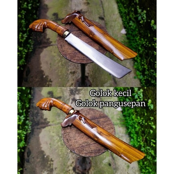 golok potong kayu golok serbaguna golok baja kualitas siap pakai 030