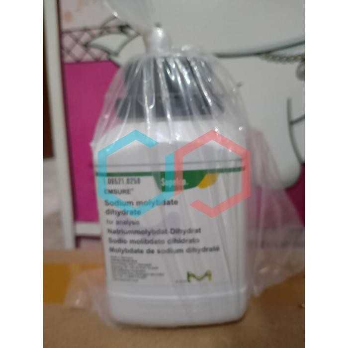 Merck Sodium Molybdate Dihydrate / Natrium Molibdat 250 gram Merck 106521