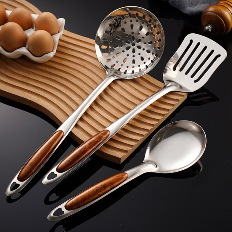 

Stainless Kuat Irus Set Sodet Dapur Serbaguna Sodet Kuat Tahan Panas cutenery