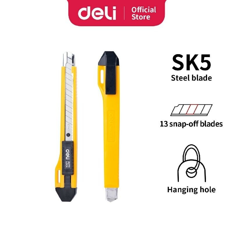 

Delo Pisau Cutter 2031 SK5 | Expect Cutter | Cuter Kecil