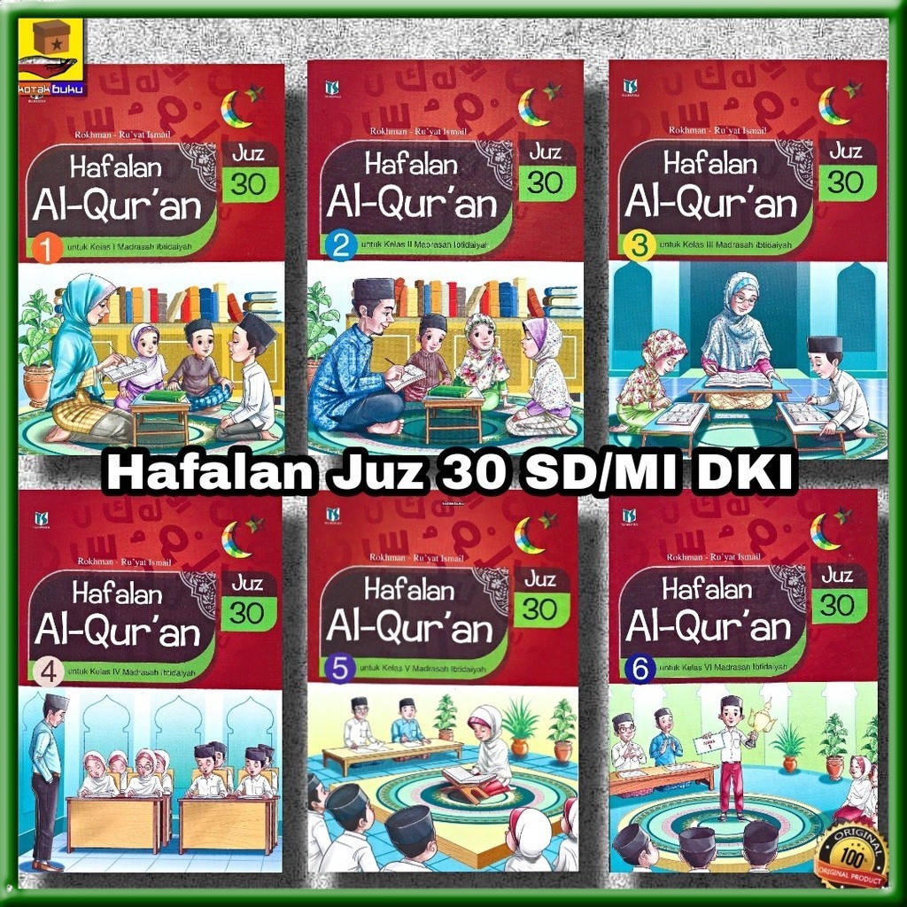 [ TS ] Buku Hafalan Alquran Juz 30 DKI SD/MI / Hafalan Juz 30 SD / MI Revisi