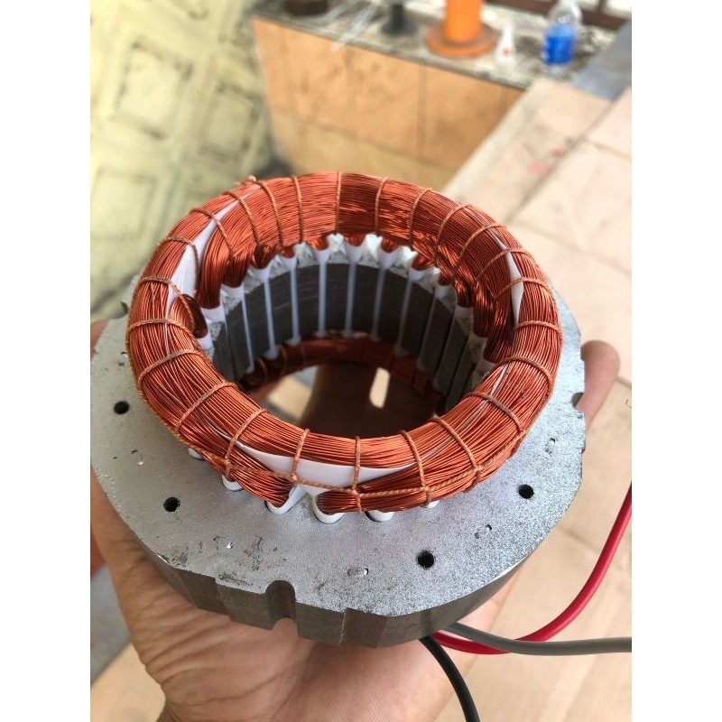spul gulungan stator pompa air shimizu type/121/125/126/128/130/135 BIT(kawat alcu baru lapisan temb