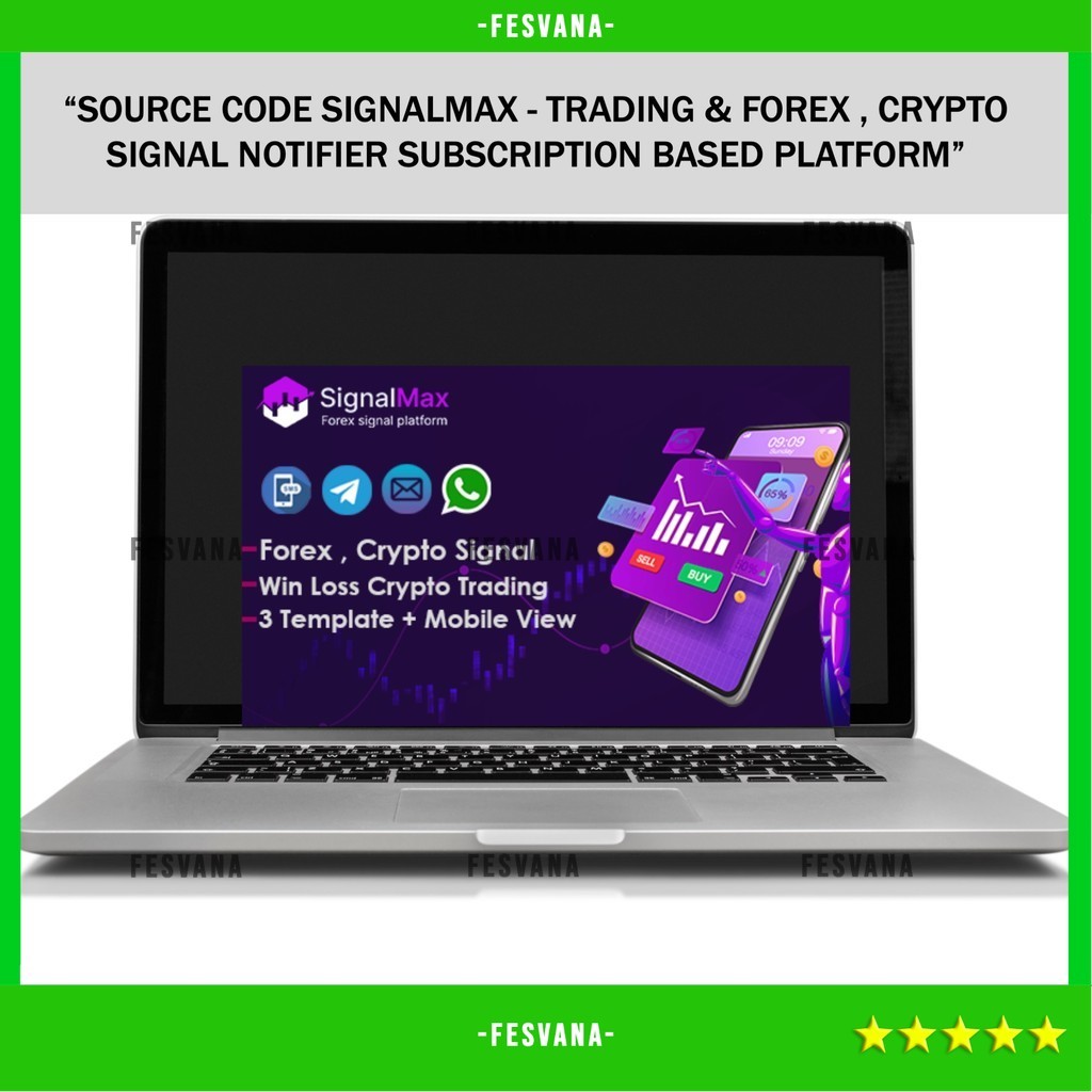 SOURCE CODE APLIKASI WEB SIGNALMAX - TRADING & FOREX , CRYPTO SIGNAL NOTIFIER SUBSCRIPTION BASED PLA