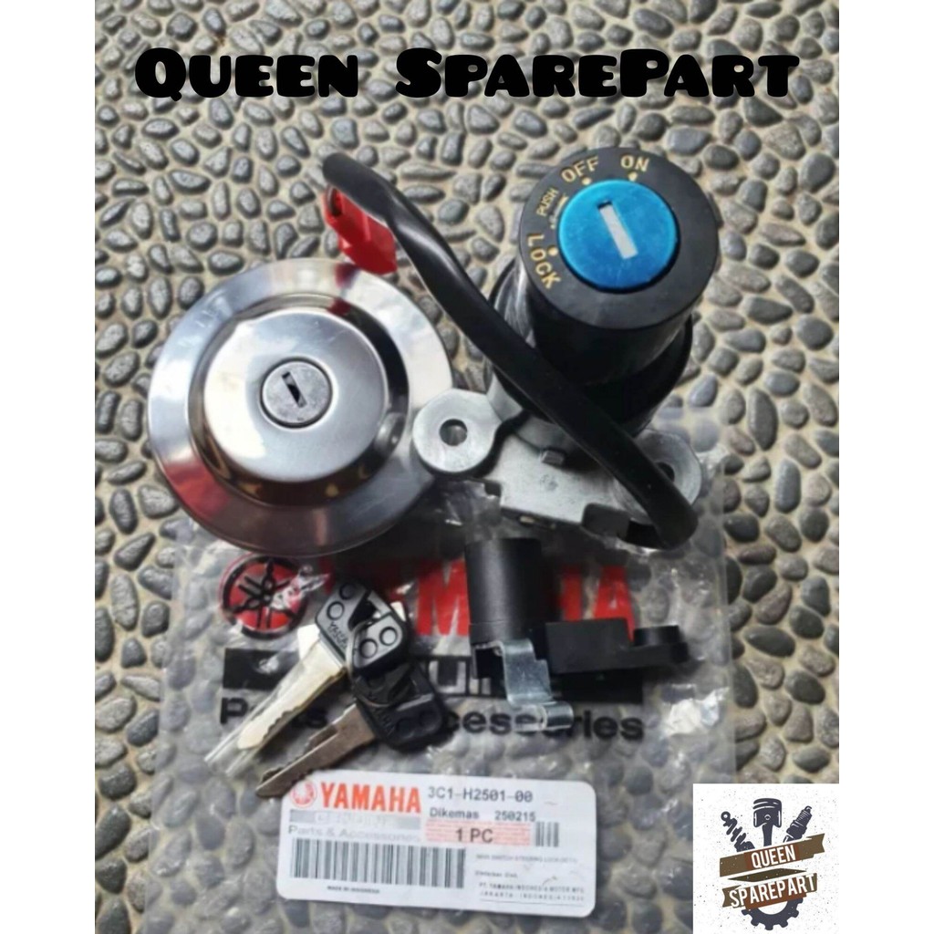 KUNCI KONTAK KEY SET ASSY MOTOR VIXION OLD/LAMA 3C1