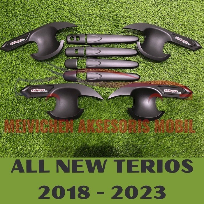 OUTER HANDLE PINTU MOBIL ALL NEW TERIOS 2018 - 2023 HITAM DOFF /GARREN AUT0