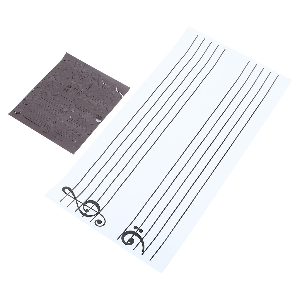 

Magnetic Note Teaching Whiteboard Piano Sticker Stickers Pvc Music Classroom Supplies