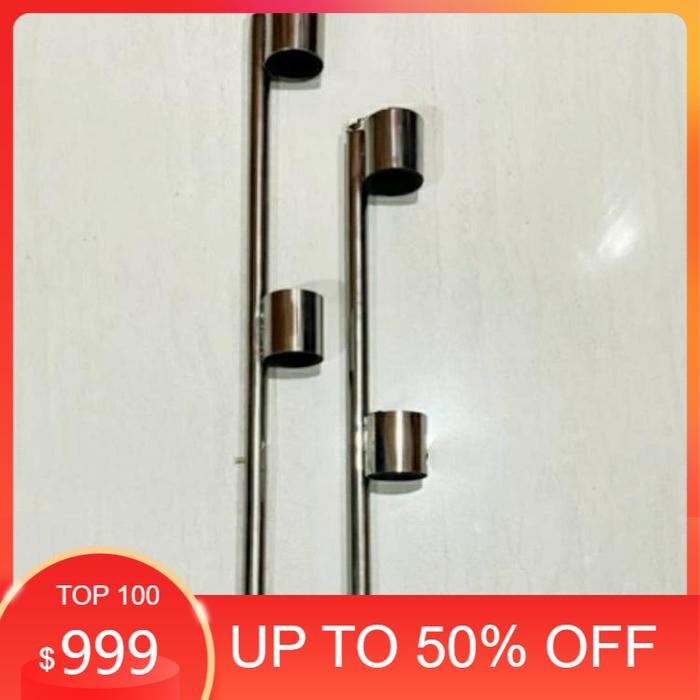 jagrak pancing stenlis stell 75cm Termurah Ready Terbaik WA3