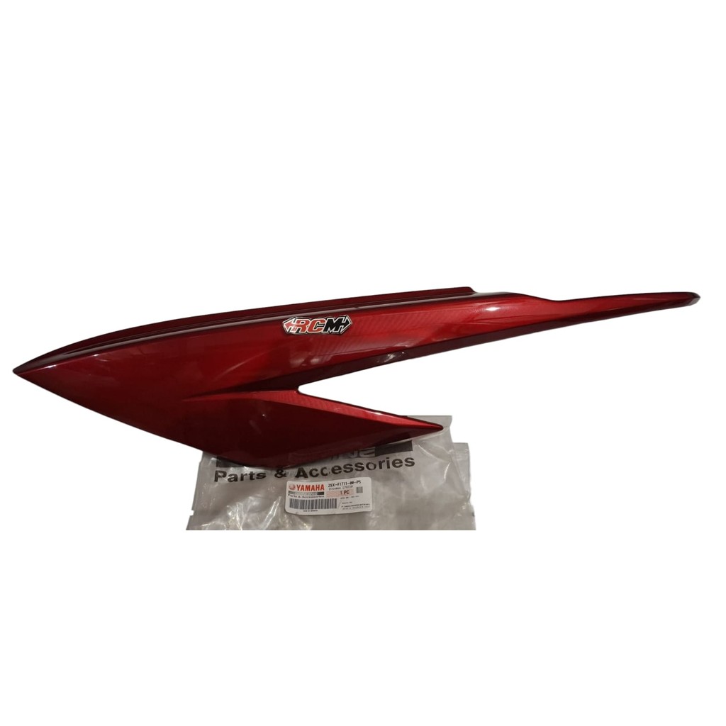 2SX-F1711-00-P5 BODY SAMPING KIRI COVER BODY KIRI MIO SOUL GT 125 WARNA MERAH ORIGINAL YAMAHA ASLI Y