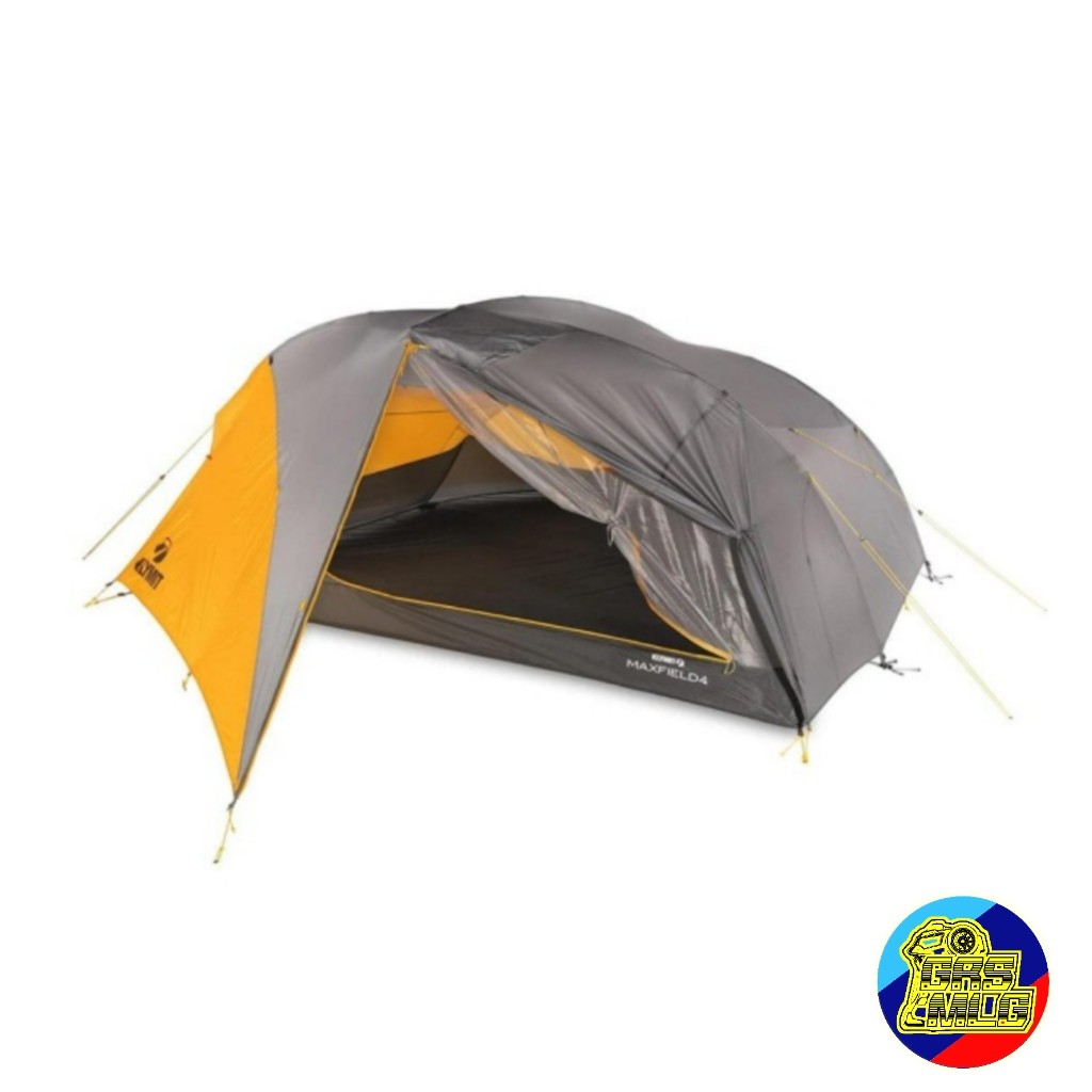 Klymit Maxfield 4 Ultralight Backpacking Tent Tenda Ultralight