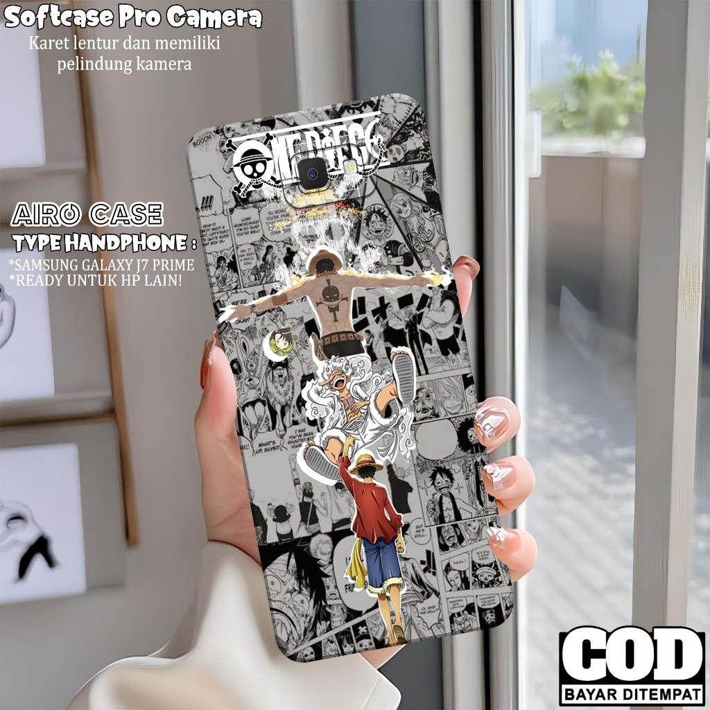 Case SAMSUNG GALAXY J7 PRIME - Softcase SAMSUNG GALAXY J7 PRIME - Fashion Case ANIME - Casing SAMSUN