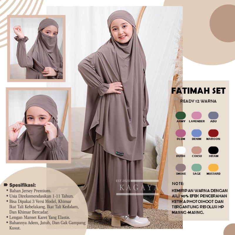 Baju Lebaran Kekinian Termurah Muslimah anak cantik / Gamis Anak Perempuan Umur 1 - 11 Tahun French 