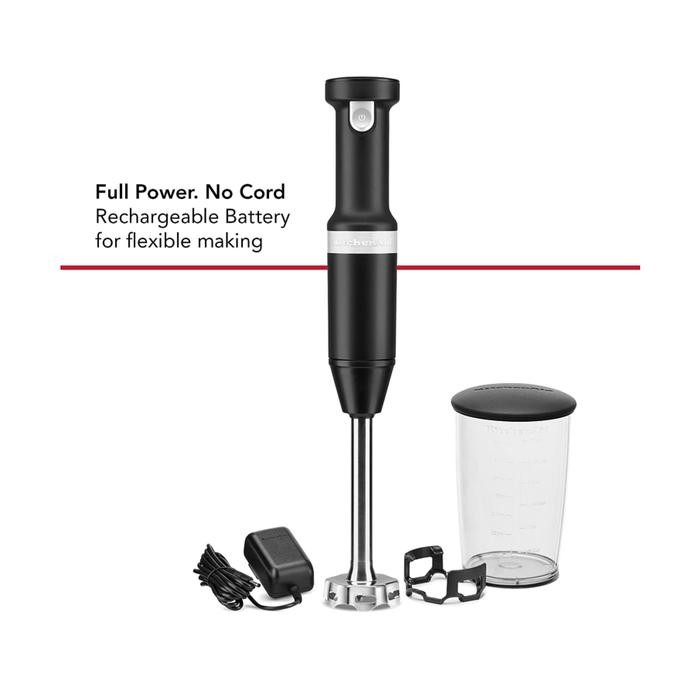 KitchenAid - Cordless Hand Blender - Black Matte