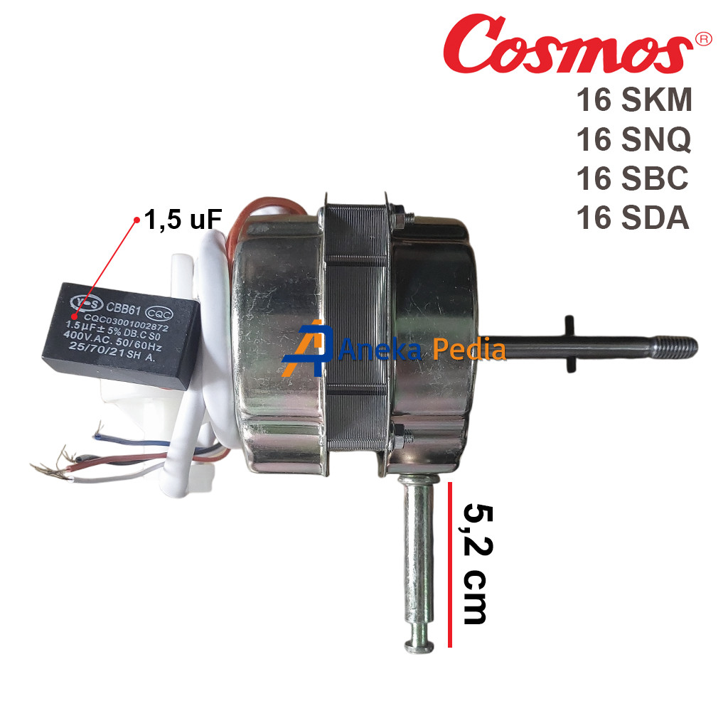DINAMO COSMOS 16 SKM SNQ SBC SDA STAND Mesin Motor Kipas Angin Berdiri Duduk 16 INCH 16SKM 16SNQ 16S