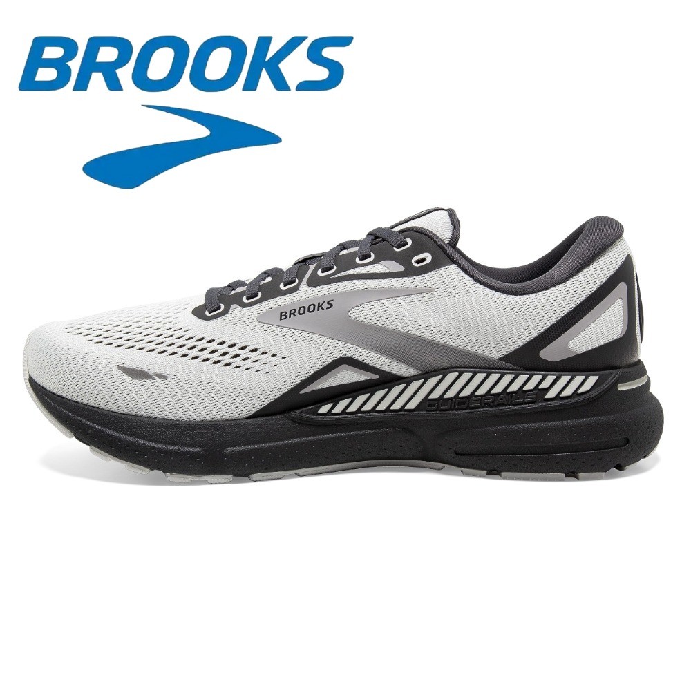 Brooks Men's Running Shoes Adrenaline GTS 23 Long Distance Trail Adapt Sneakers Lightweight Stretch 