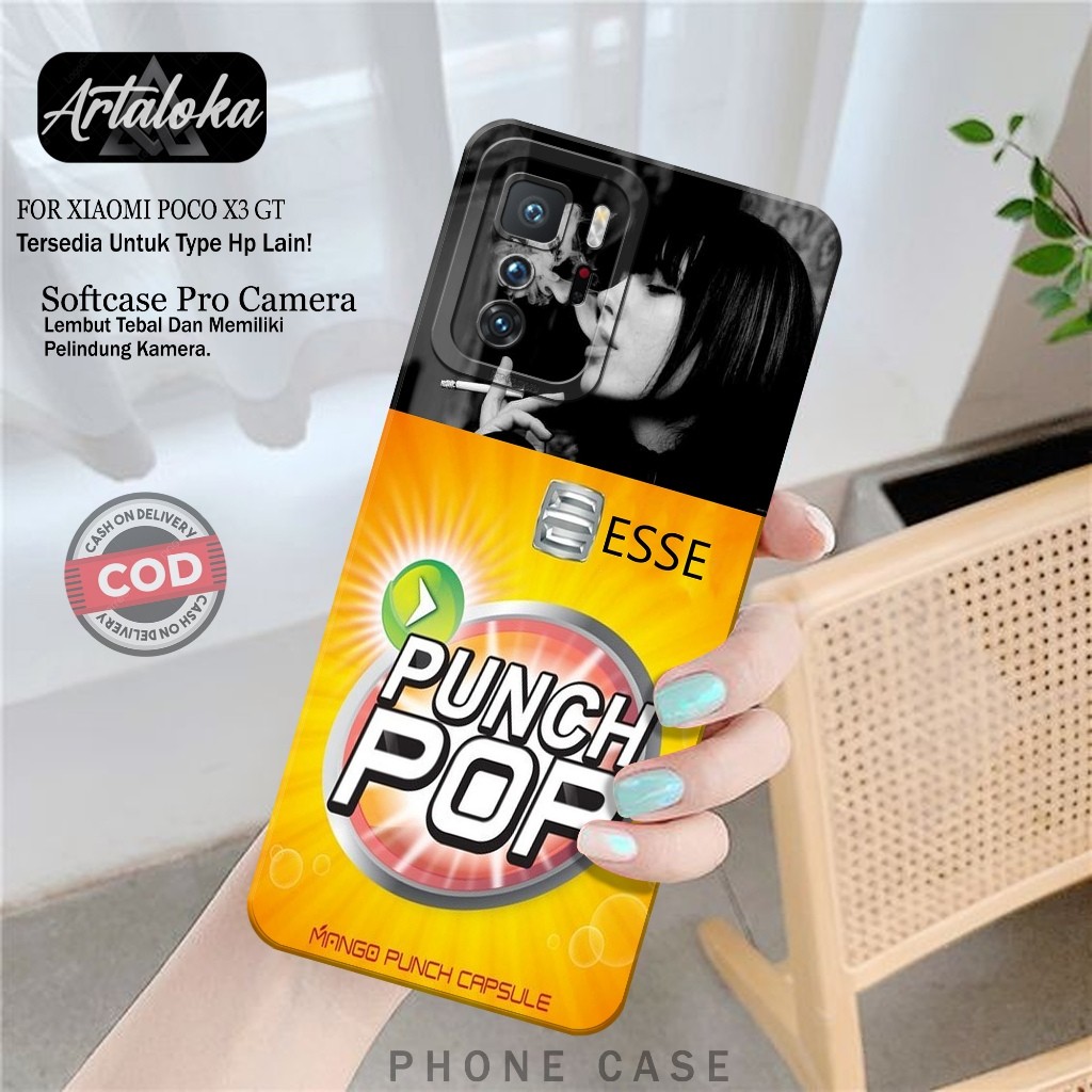 Softcase Hp Xiaomi Poco X3 GT Fashion Case RK Case Poco X3 GT Silikon TPU Pro Camera Casing Xiaomi P