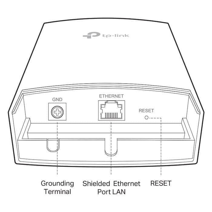 TP-LINK TP Link EAP 110 EAP110 Outdoor 300 Mbps Wireless Access Point