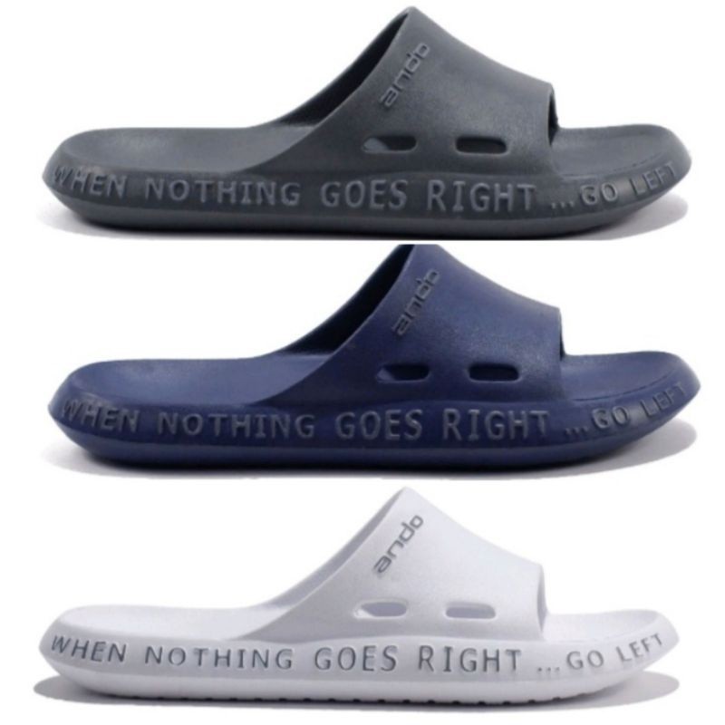 SANDAL ANDO AGUERO / SANDAL SELOP AGUERO PRIA DEWASA/ SANDAL SELOP ANDO ICON PRIA DEWASA