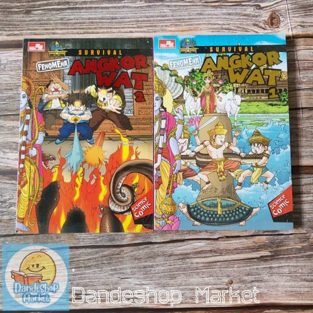 Komik Pengetahuan Seri SURVIVAL Fenomena Angkor Wat
