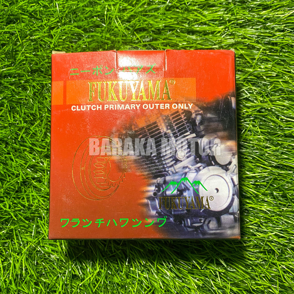 Rumah Mangkok Kampas Ganda Kopling Only Yamaha Vega ZR 2009 Jupiter Z New 24T Original Fukuyama