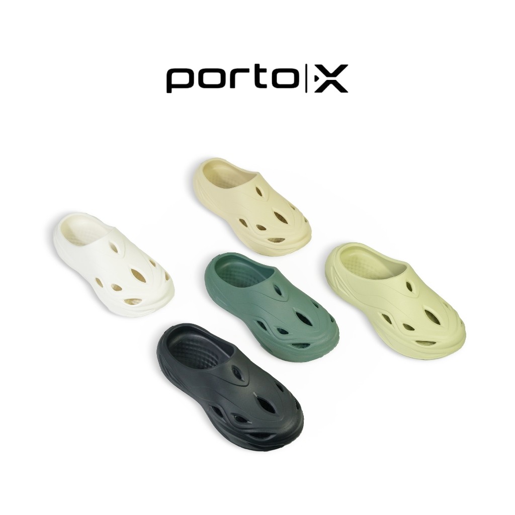 Porto X Sandals - Jean Clogs Futuristik Nyaman