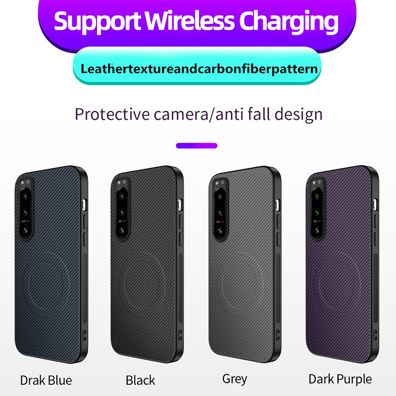 Untuk Sony Xperia 1 Vll 1 Vl Case Phone case Magnetic Wireless Charging Lens Protection Hard Case An
