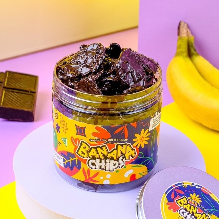 

Sale 1CUP Keripik Pisang Coklat Lumer 250gr| By:BIG BANANAS - - Happy Shopping