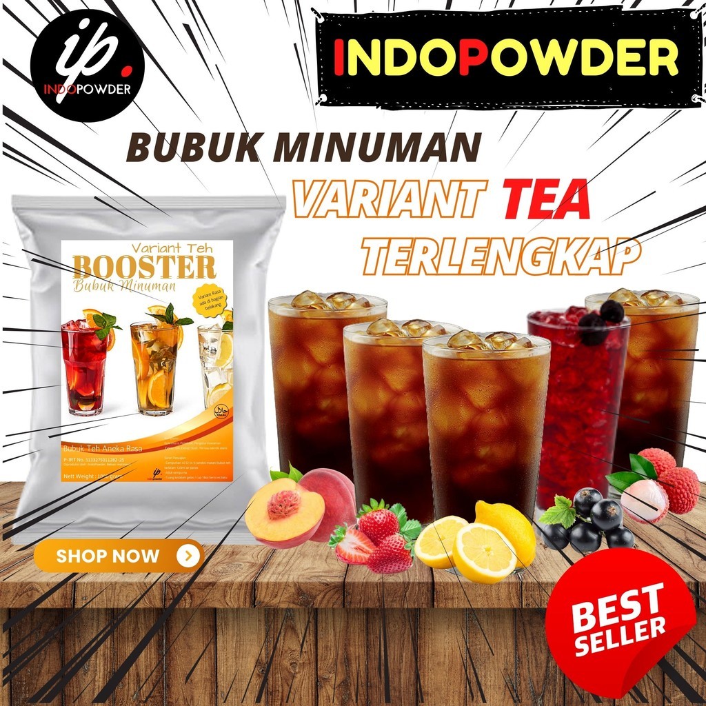 

NEW IP Bogor - Bubuk Minuman ES TEH 1Kg untuk membuat minuman teh rasa-rasa PREMIUM