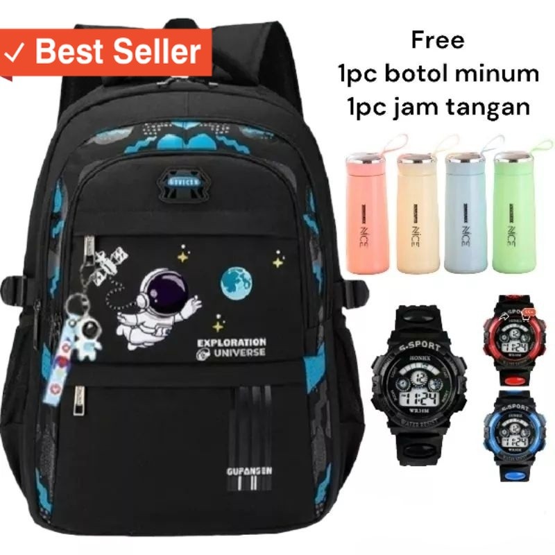 Tas Ransel anak sekolah Murah Bahan Premium Keren Lucu Unik Kekinian / Tas sekolah anak laki laki Sd