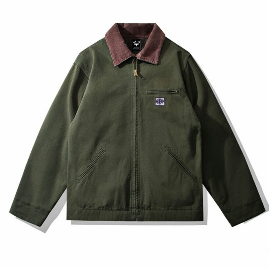 SNSR - Work Jacket Vintage Pria Casual SENSOR / Work Jacket SENSOR Pria Terbaru 2024