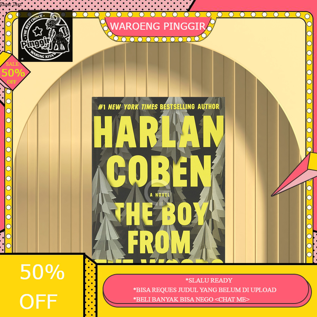 Book Buku The Boy from the Woods (Wilde, #1) by Harlan Coben